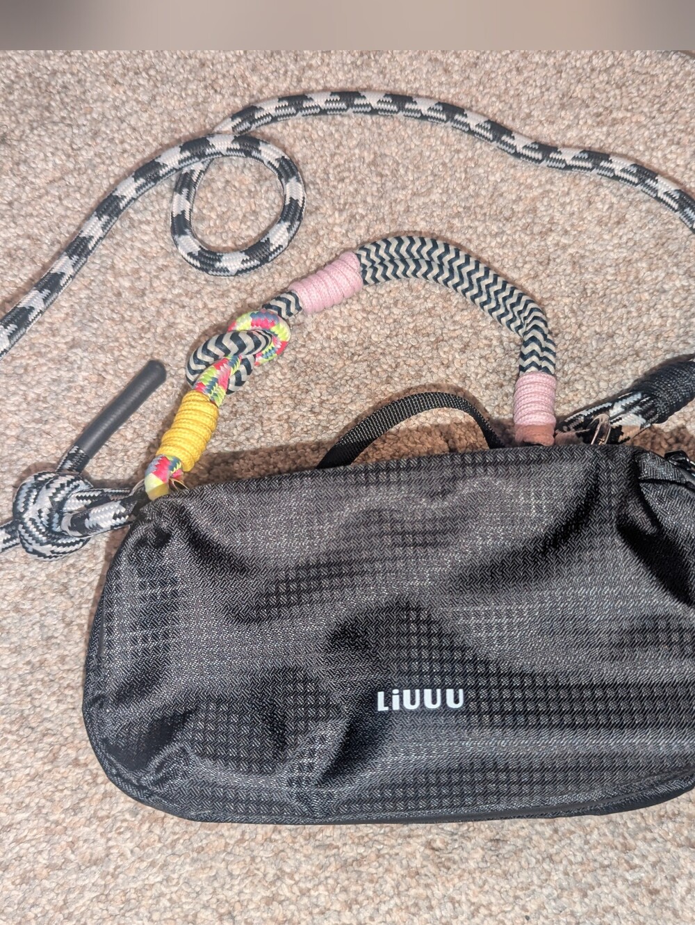 Black crossbody bag